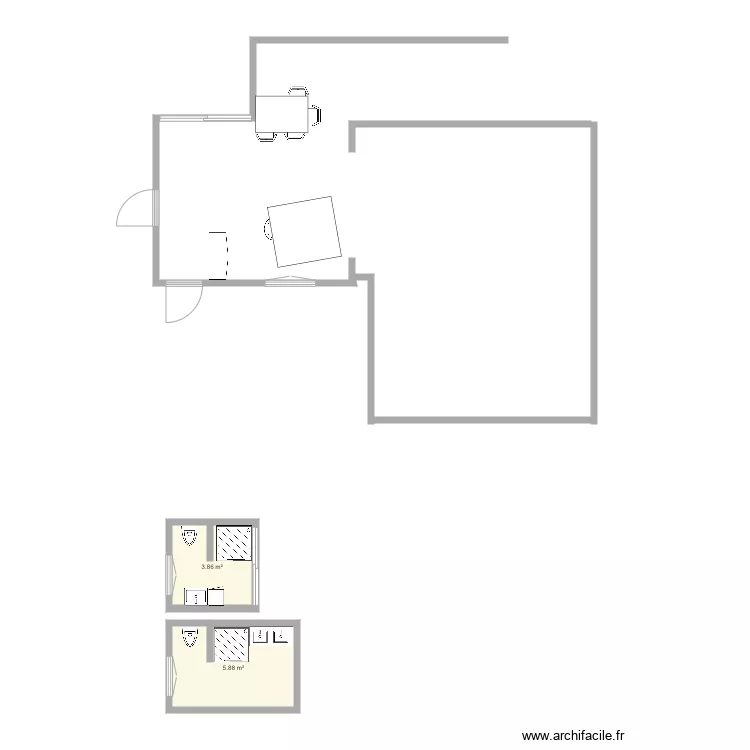 Gait&eacute;. Plan de 