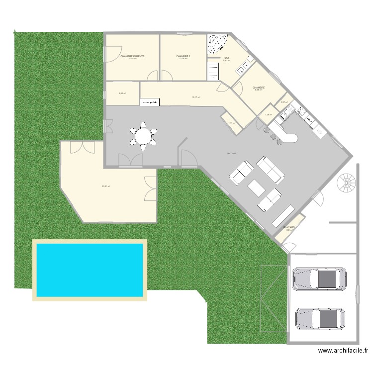 projet 2. Plan de 0 pièce et 0 m2