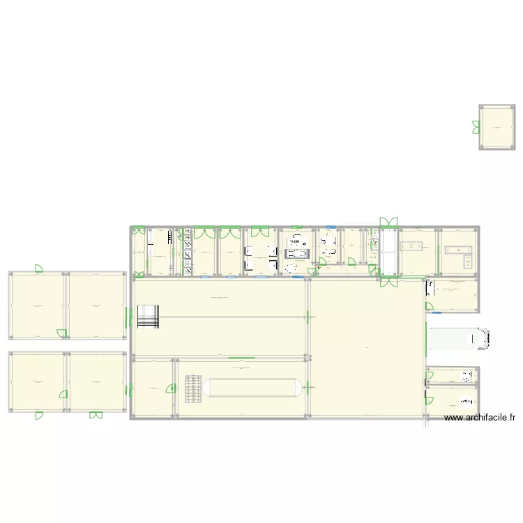 abattoir dakhla. Plan de 