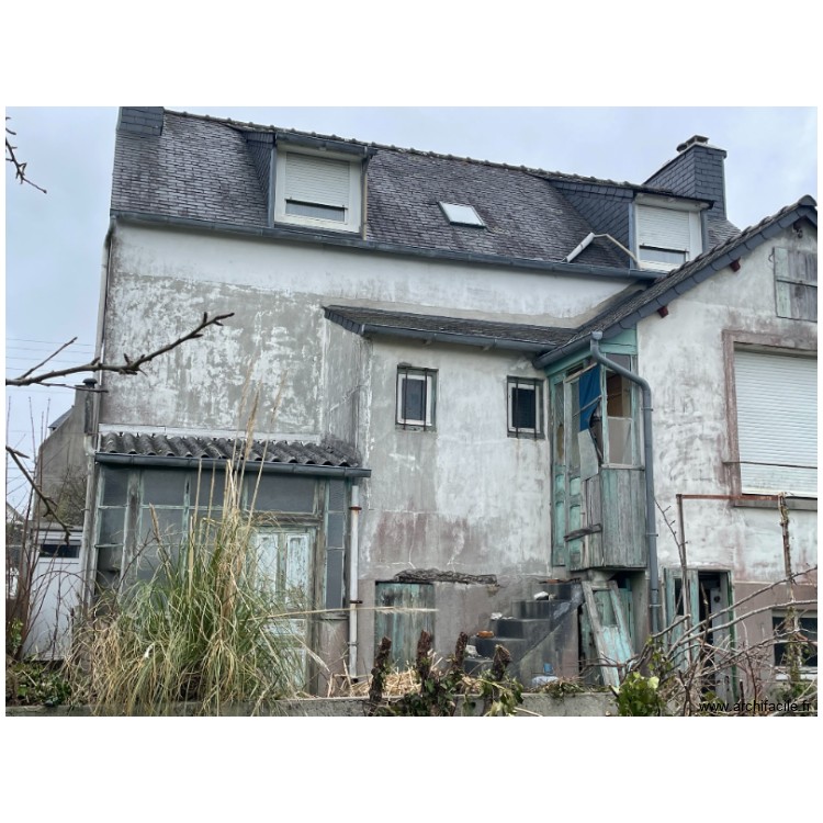 arriere. Plan de 0 pièce et 0 m2