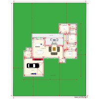 PLAN 120 m2 sur terrain 800m2