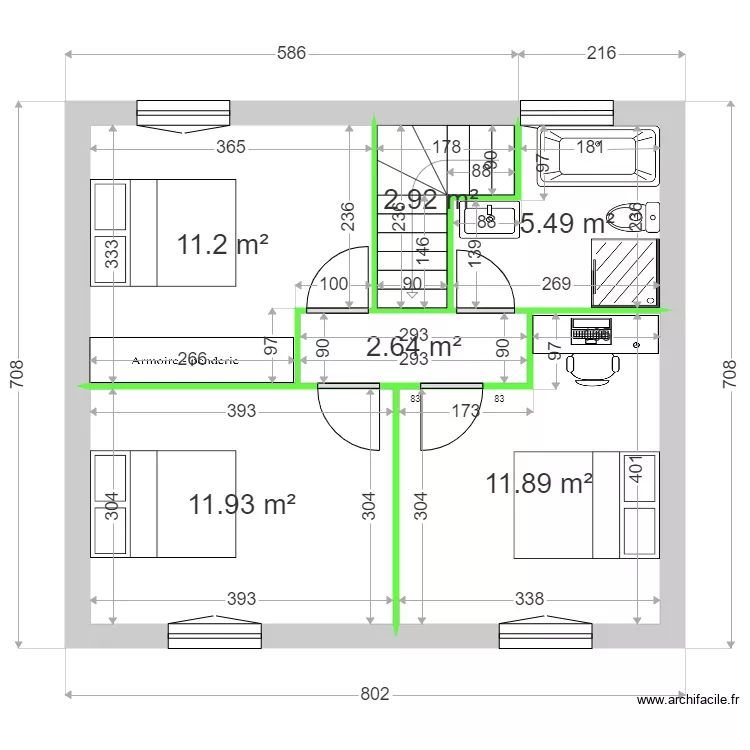 MANIEZ / HIELSCHER ETAGE 5. Plan de 