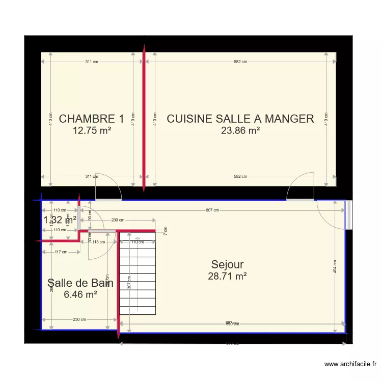Ga&euml;tan. Plan de 