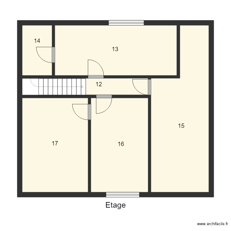 184950 HAVETTE. Plan de 0 pièce et 0 m2