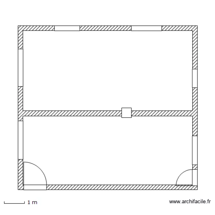 2012 plan 1 mesure prise sur place. Plan de 