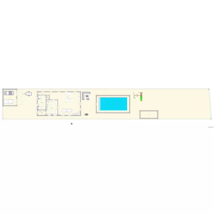 maison test. Plan de 