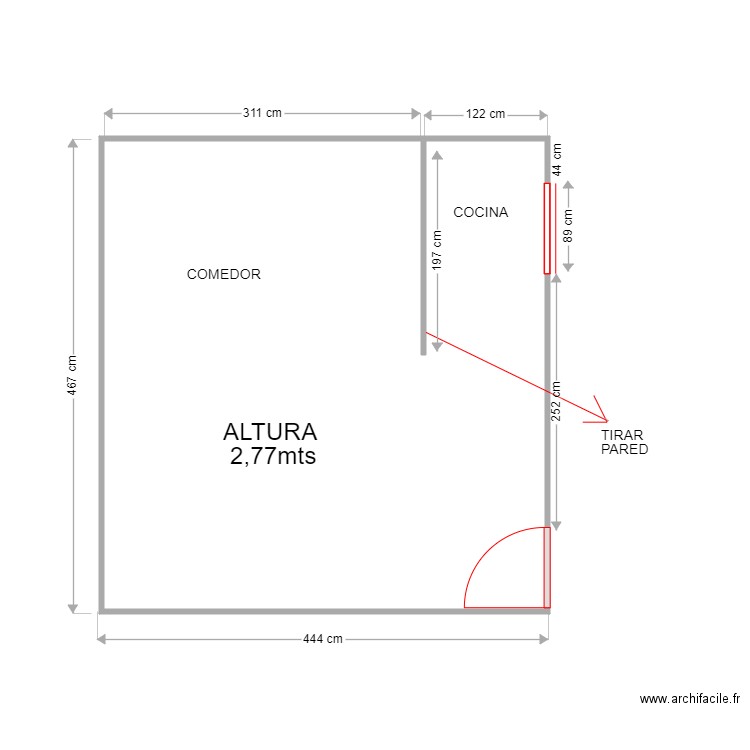 FRANCISCO FERNANDEZ. Plan de 0 pièce et 0 m2