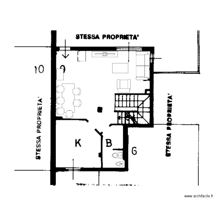 PERO. Plan de 0 pièce et 0 m2