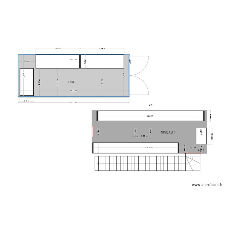 entrepot . Plan de 0 pièce et 0 m2