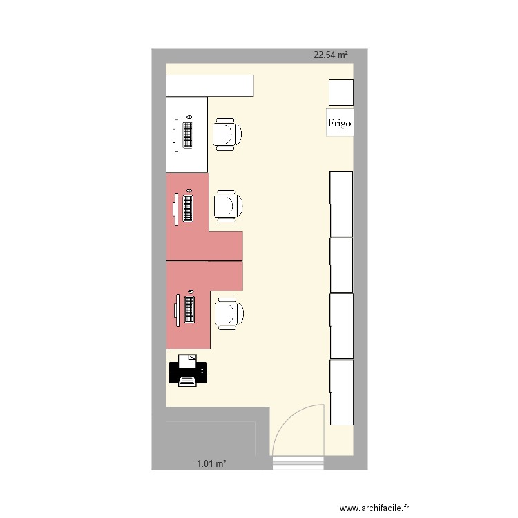 secrétariat CS pf THAMBO. Plan de 0 pièce et 0 m2