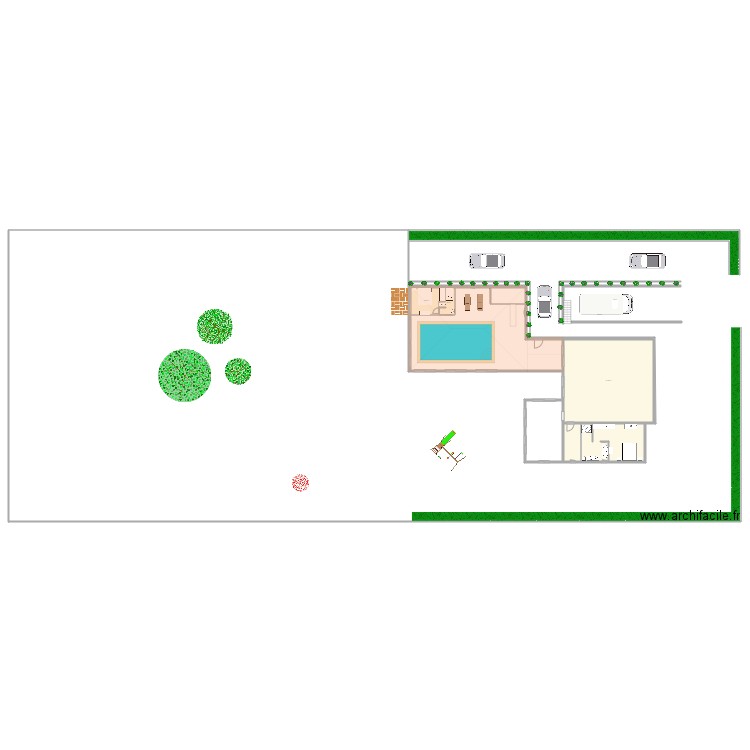 Maison. Plan de 0 pièce et 0 m2