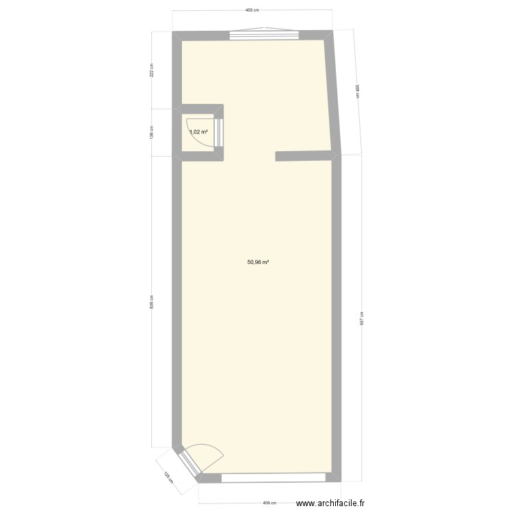 PLAN SALON DE COIFFURE. Plan de 0 pièce et 0 m2