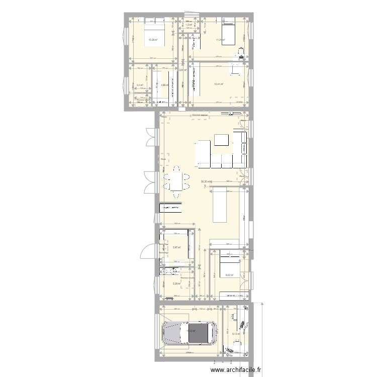 maison 56. Plan de 0 pièce et 0 m2