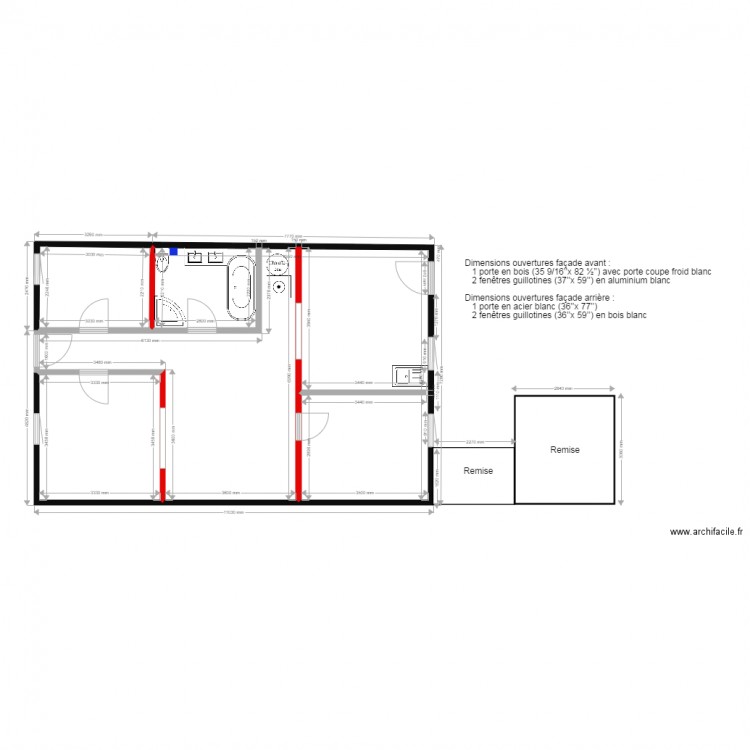 actuel avec Shed. Plan de 0 pièce et 0 m2