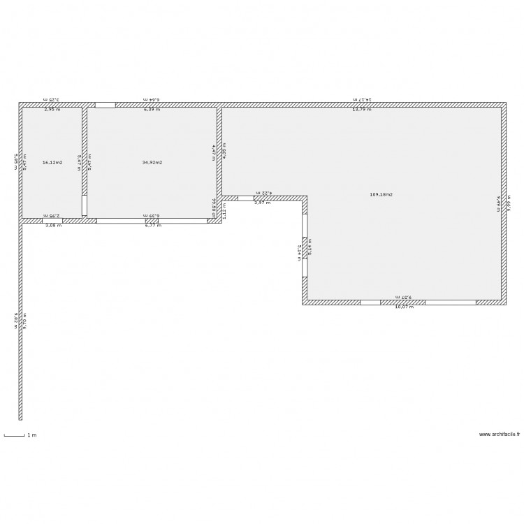 garage. Plan de 0 pièce et 0 m2