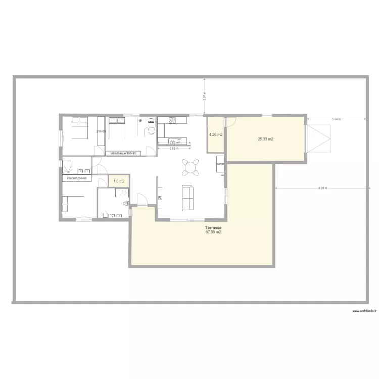 plan terrain Espondelhian 4. Plan de 