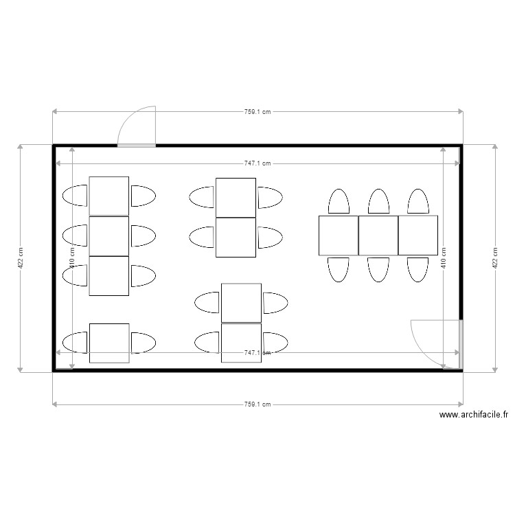 bascoul. Plan de 0 pièce et 0 m2