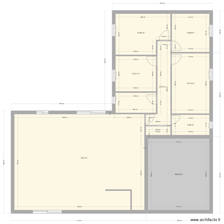 Maison. Plan de 0 pièce et 0 m2