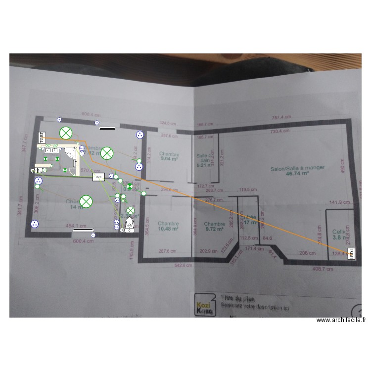 pierrot client sasu texier. Plan de 0 pièce et 0 m2