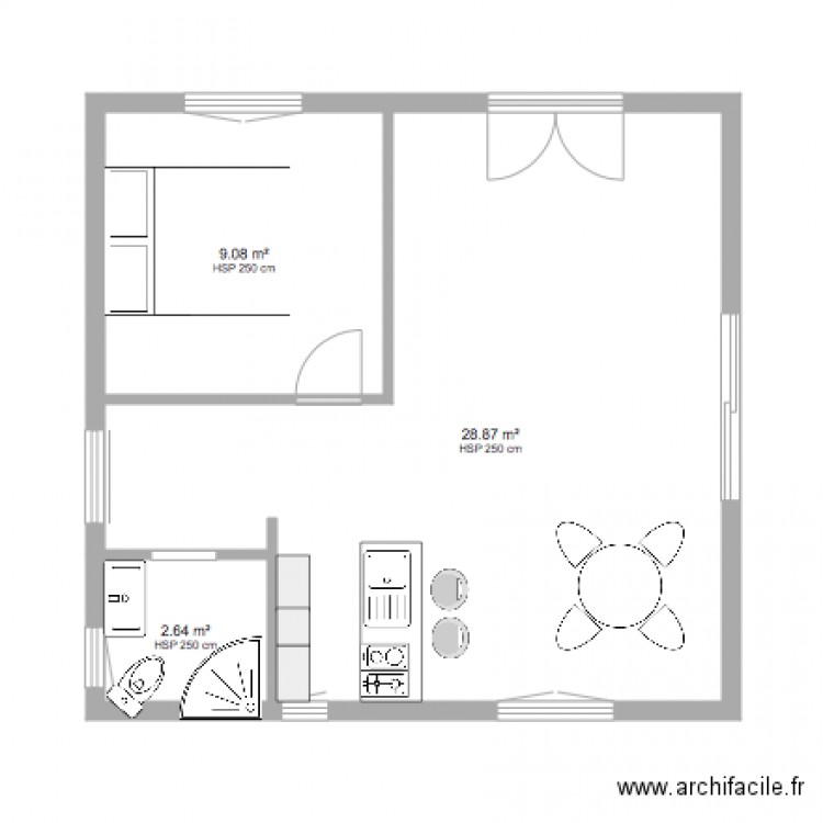 Chalet33. Plan de 0 pièce et 0 m2