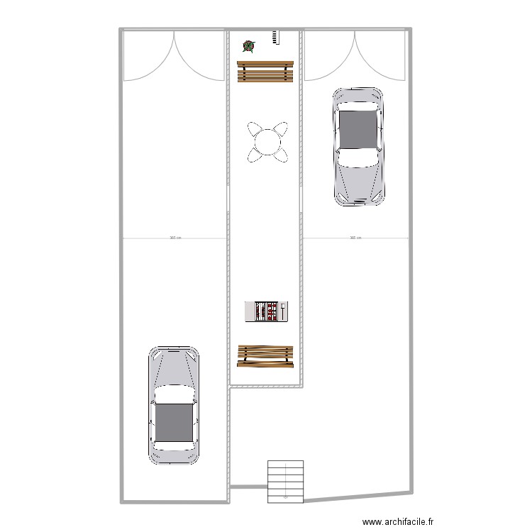 Cours Intérieur CHAPTAL. Plan de 0 pièce et 0 m2