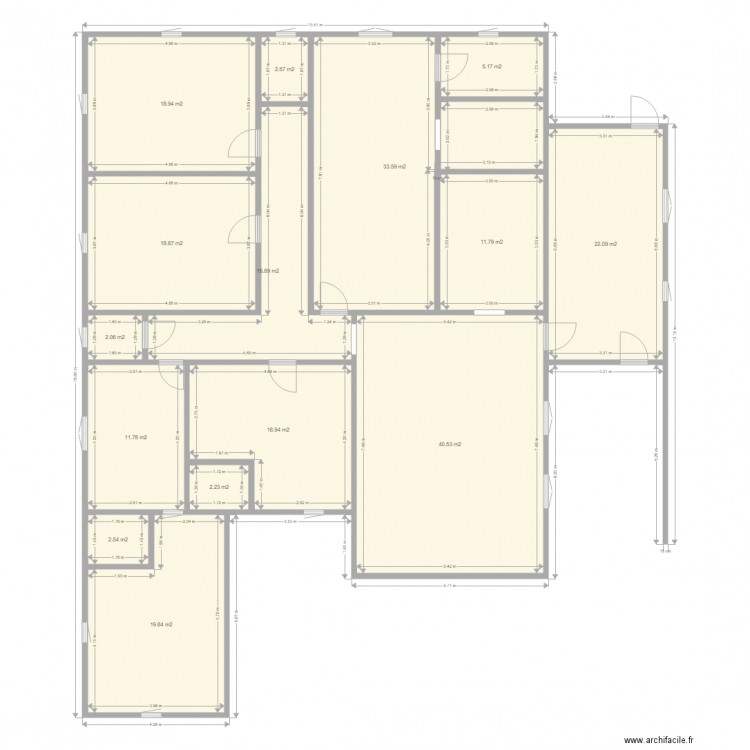 MaisonPrincipalePOG. Plan de 0 pièce et 0 m2