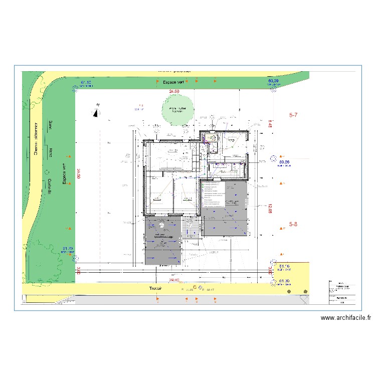 maison cm1. Plan de 0 pièce et 0 m2