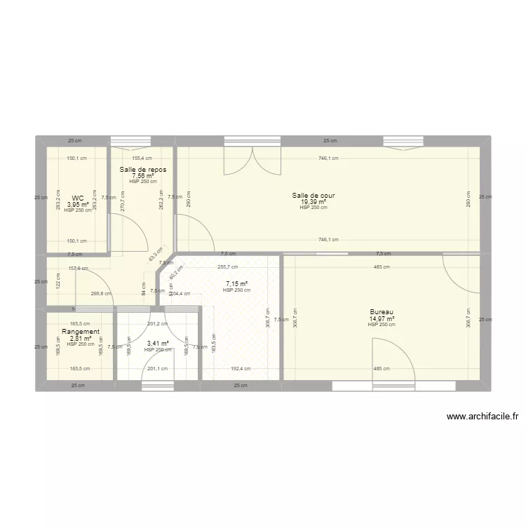plan d&eacute;finitif auto &eacute;cole. Plan de 