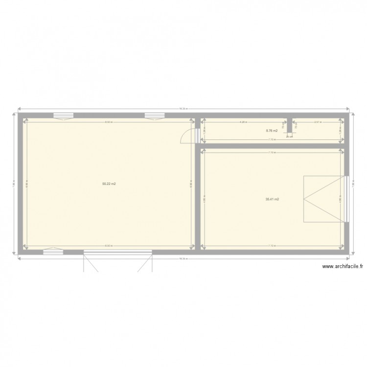 50 ru louis billant. Plan de 0 pièce et 0 m2