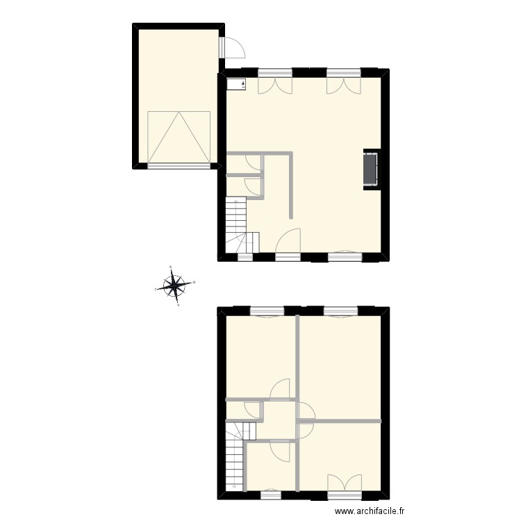 M ELLENA. Plan de 3 pièces et 98 m2