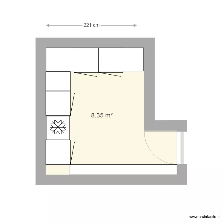 arr cuisine. Plan de 