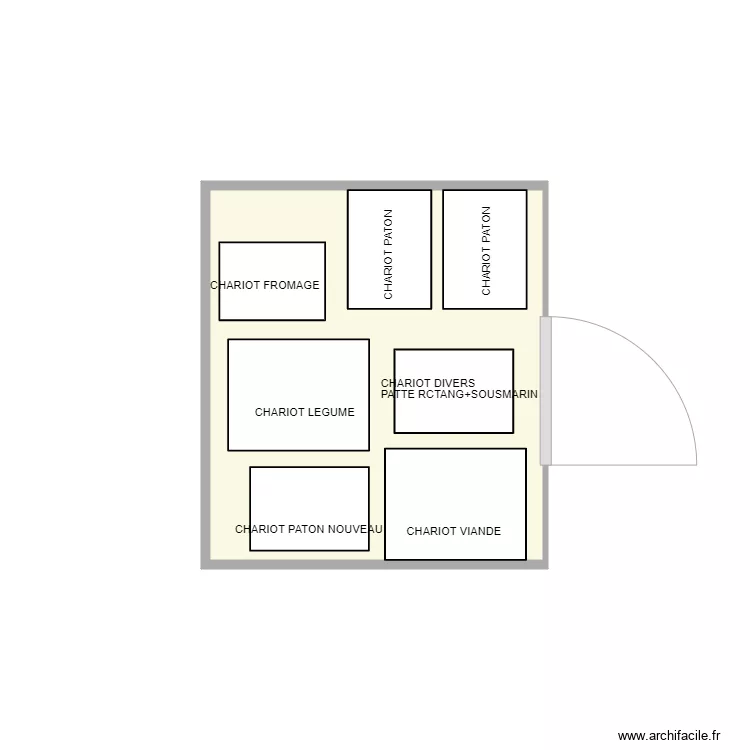 MONTHY. Plan de 
