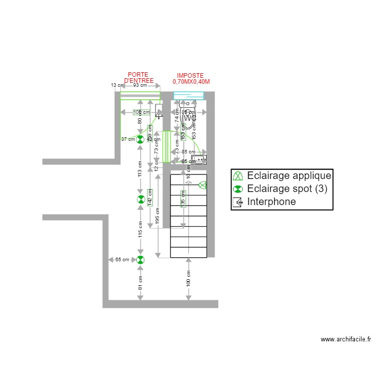 ENTREE. Plan de 0 pièce et 0 m2