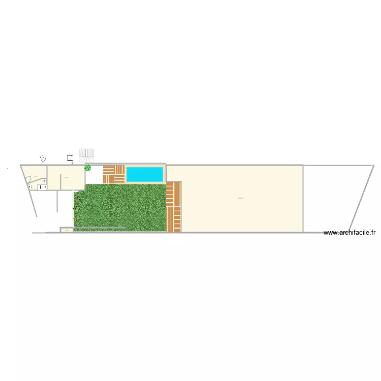 STUDIO. Plan de 