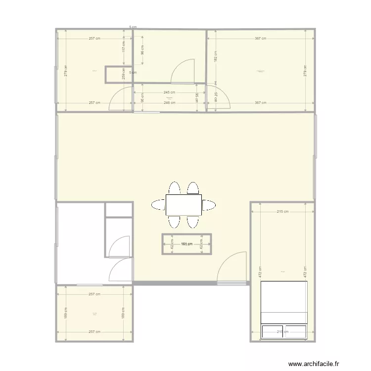 carriere sur seine. Plan de 