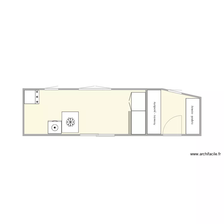 98 FOCH VERANDA. Plan de 98 FOCH VERANDA. Plan de