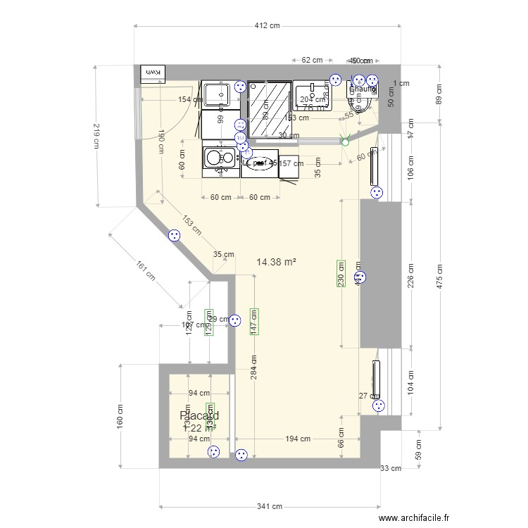 Gauthier Dispo actuelle améliorée dernière version. Plan de 0 pièce et 0 m2