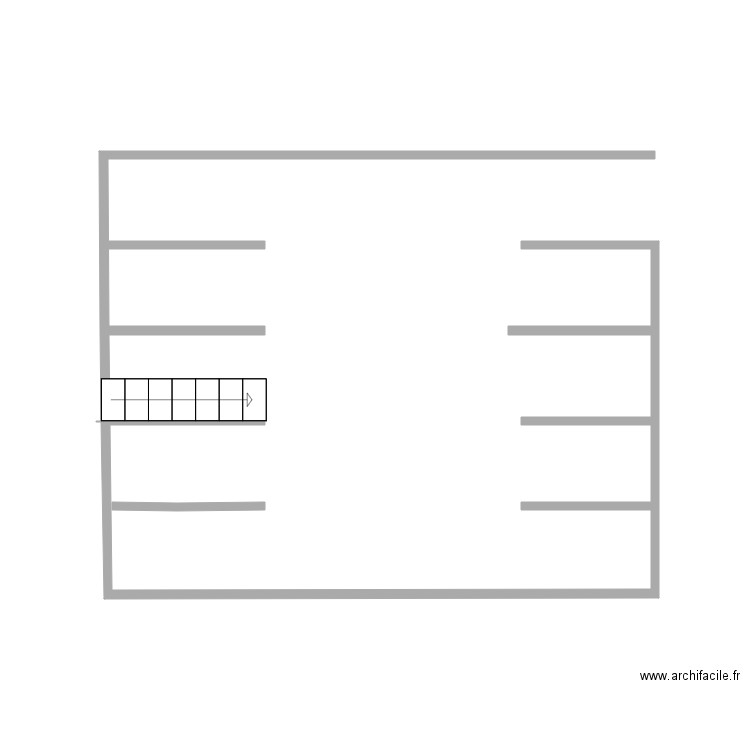 parkings. Plan de 0 pièce et 0 m2