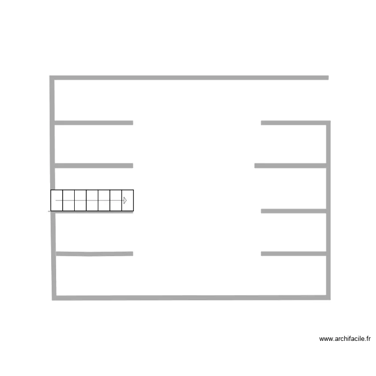 parkings. Plan de 