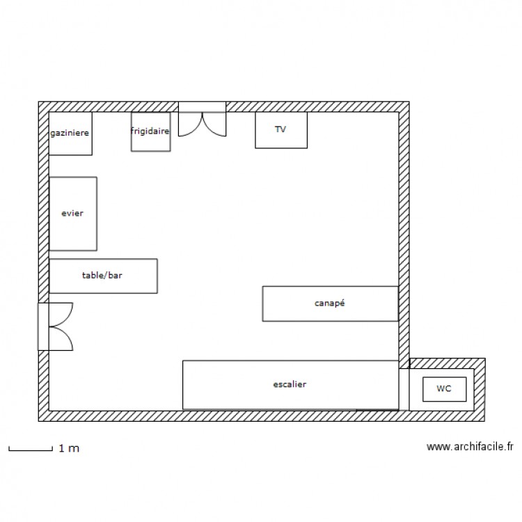 maison richard RDC. Plan de 0 pièce et 0 m2