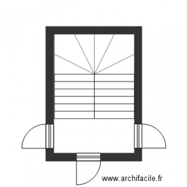 SIROUX ESCALIER 4. Plan de 0 pièce et 0 m2