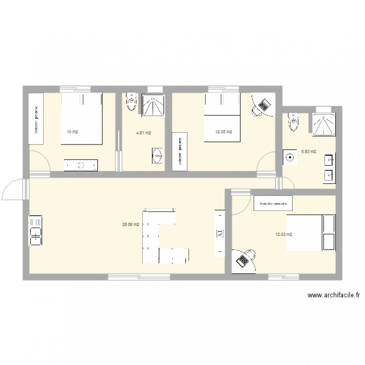 plan de mason 1. Plan de 0 pièce et 0 m2