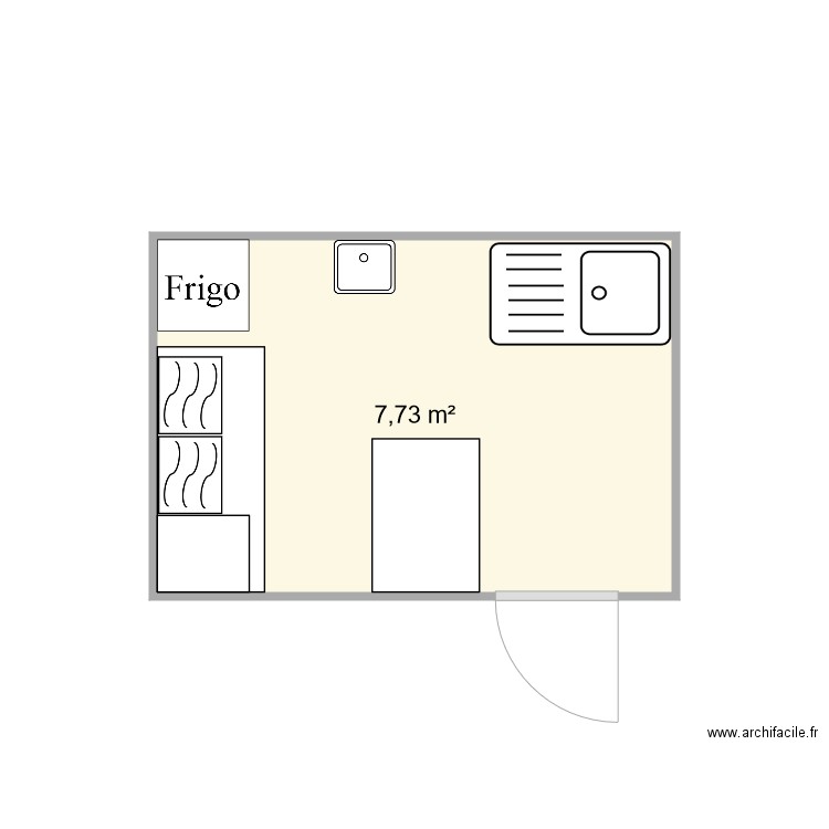 Cuisine CAVEROCH. Plan de 0 pièce et 0 m2