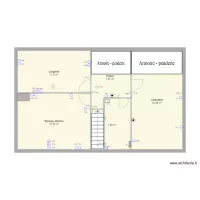 Plan Maison &eacute;tage Electrict&eacute; Prise Interrupteurs