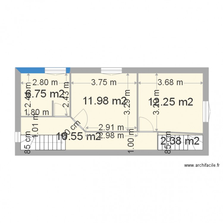 ben ch 1er. Plan de 0 pièce et 0 m2