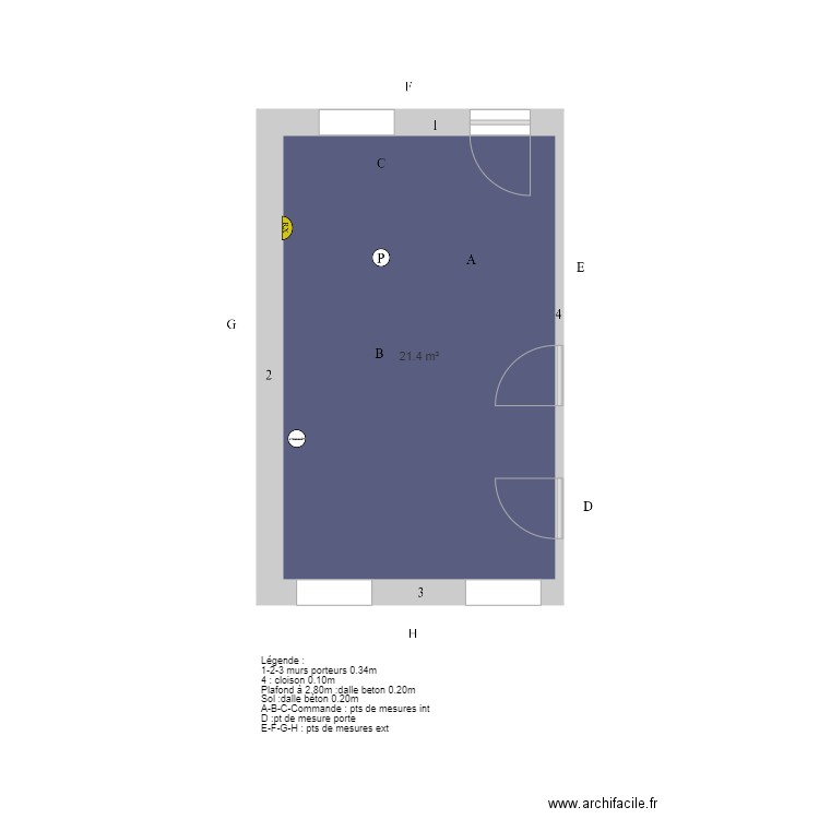 Cabinet Dentaire Dr MC LEPAN. Plan de 0 pièce et 0 m2