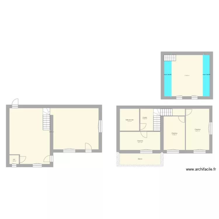 GAGNAIRE JEAN. Plan de 