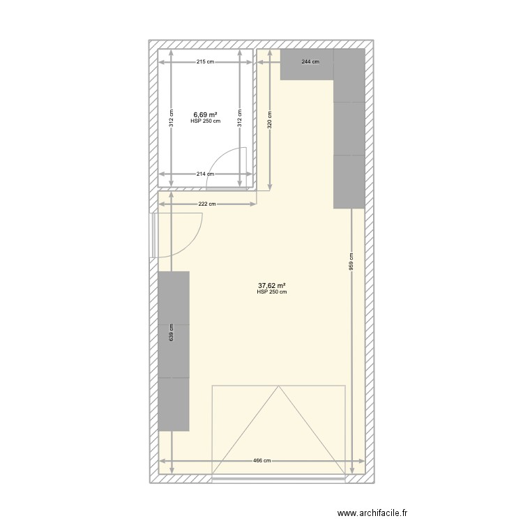 Depot . Plan de 0 pièce et 0 m2