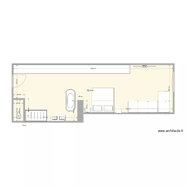 Bellecour 1/2. Plan de 