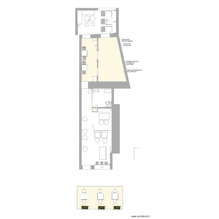 PLAN SALLE NOV 2018. Plan de 0 pièce et 0 m2